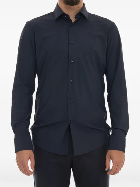 BOSS slim-fit shirt in performance-stretch jersey