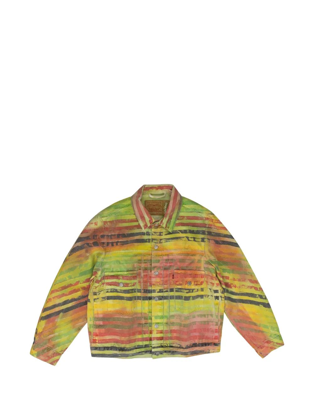 Denim Tears Croton Type-2 denim jacket - Giallo
