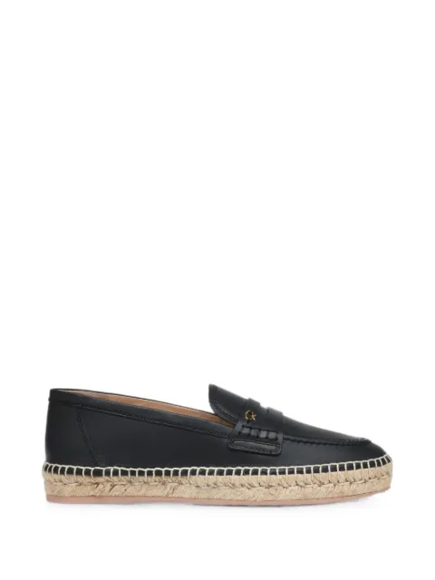 Gianvito Rossi Lido leather espadrilles