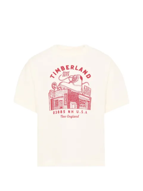 Timberland Kids graphic-print T-shirt