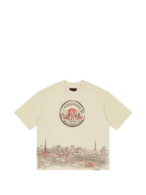 GODSPEED t-shirt Tokyo Skyline