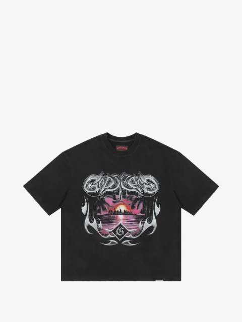 GODSPEED camiseta con estampado gráfico