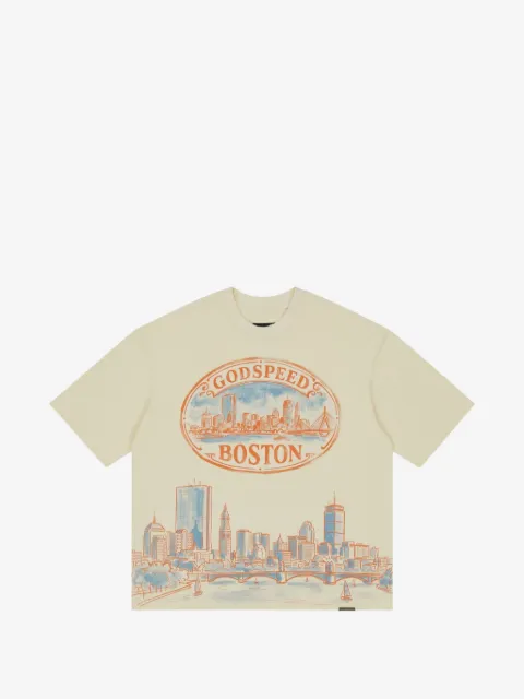 GODSPEED t-shirt Boston Skyline à imprimé graphique