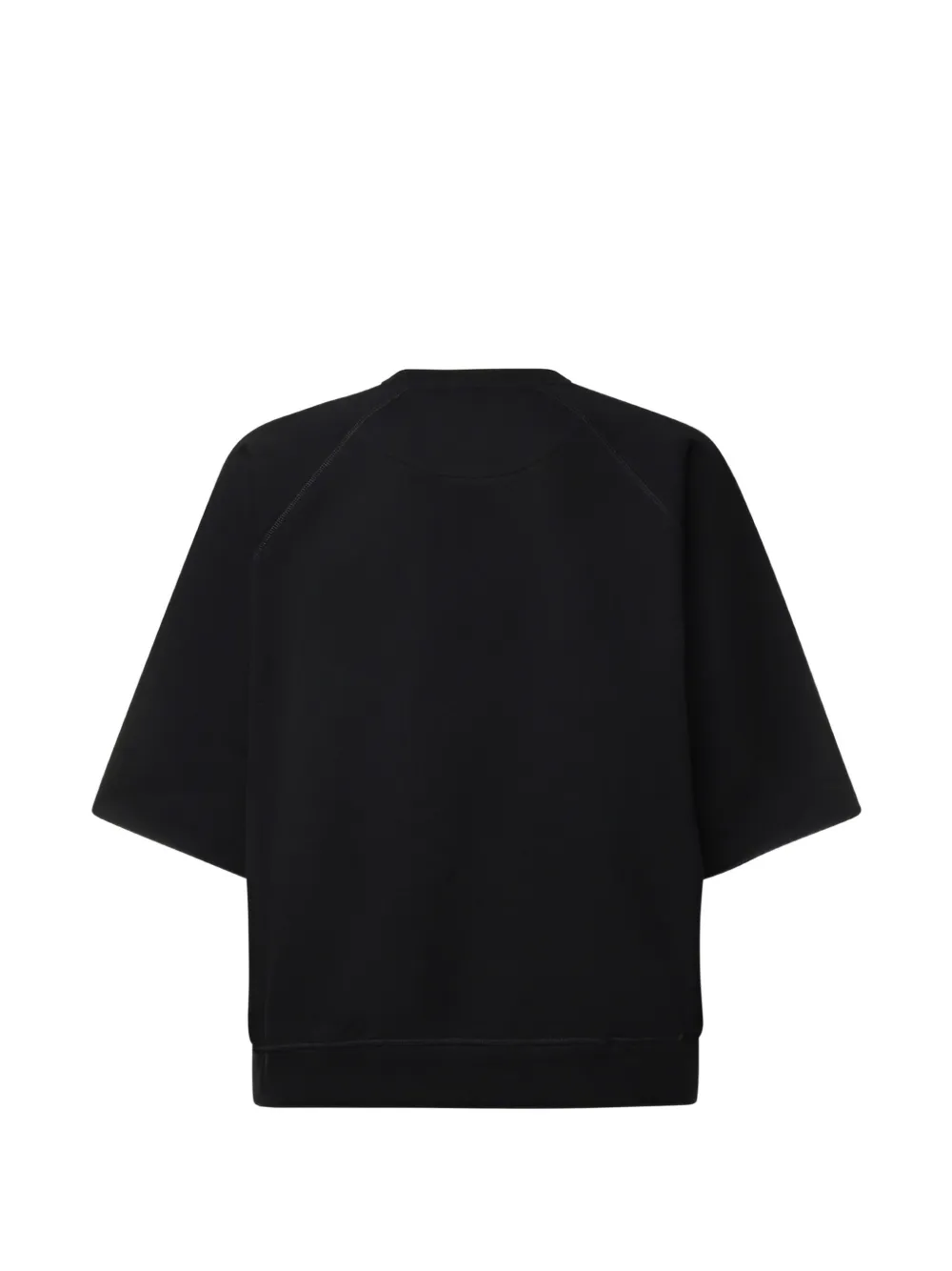 Vivienne Westwood Raglan sweater met korte mouwen Zwart