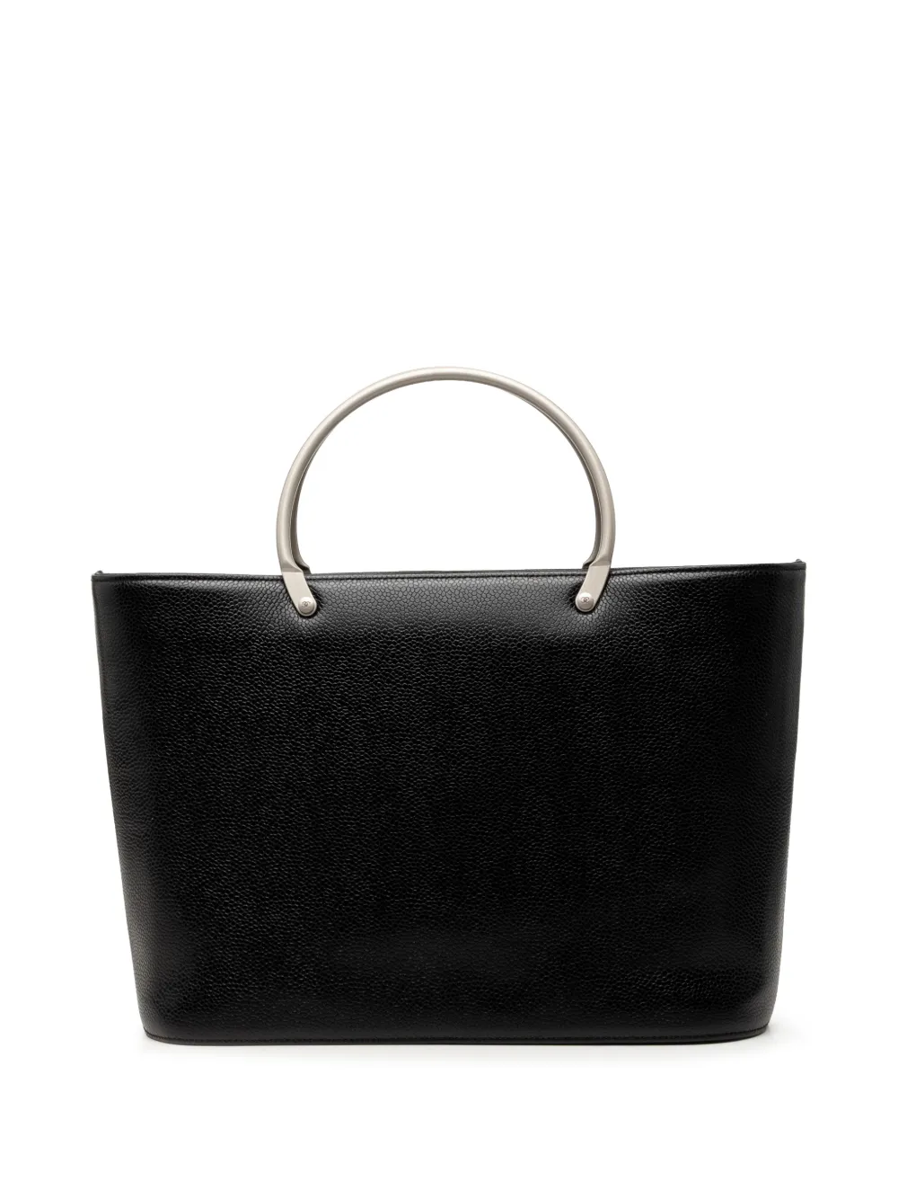 CHANEL Pre-Owned 1997-1999 CC Caviar Metal Top Handle tote bag - Black