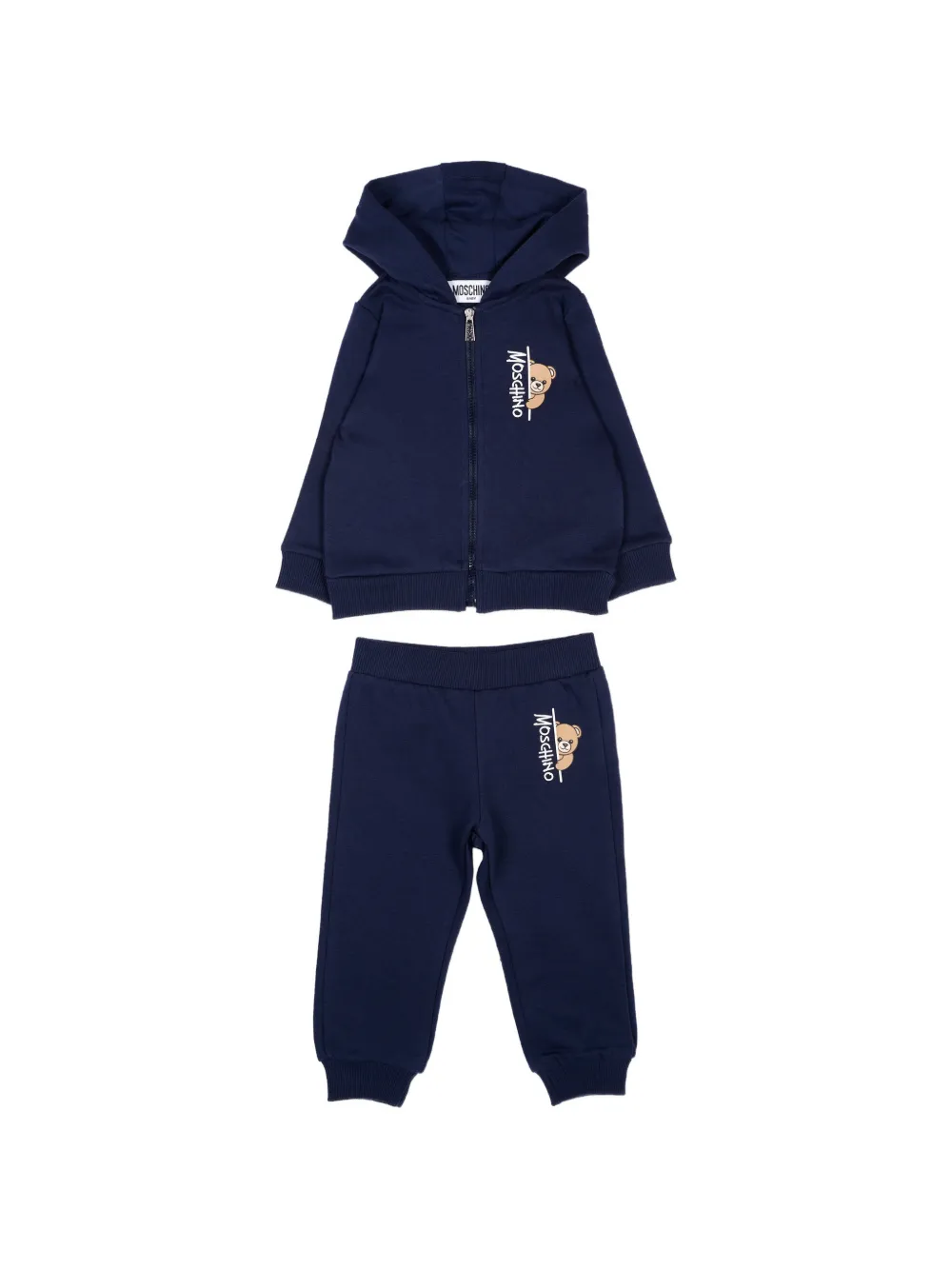 Moschino Kids teddy bear tracksuit - Blu