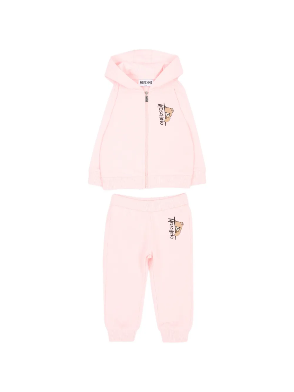 Moschino Kids teddy bear tracksuit - Rosa