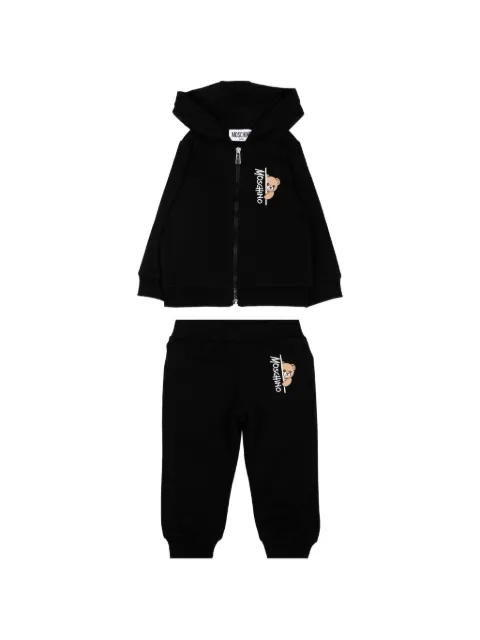 Moschino Kids ensemble de sport à patch ourson