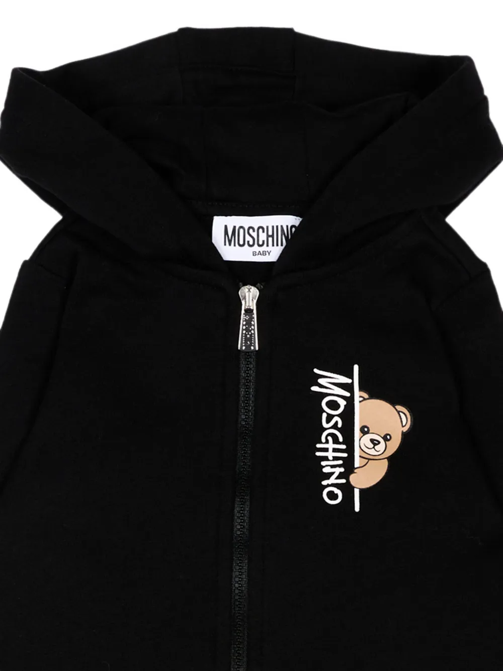 Moschino Kids Trainingspak met teddybeerprint Zwart