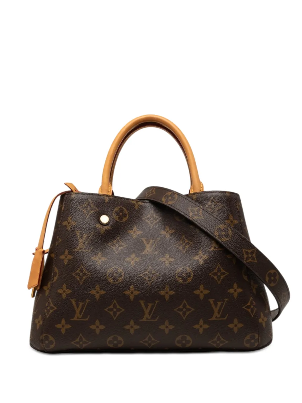 Louis Vuitton Pre-Owned 2014 Monogram Montaigne BB satchel - Brown