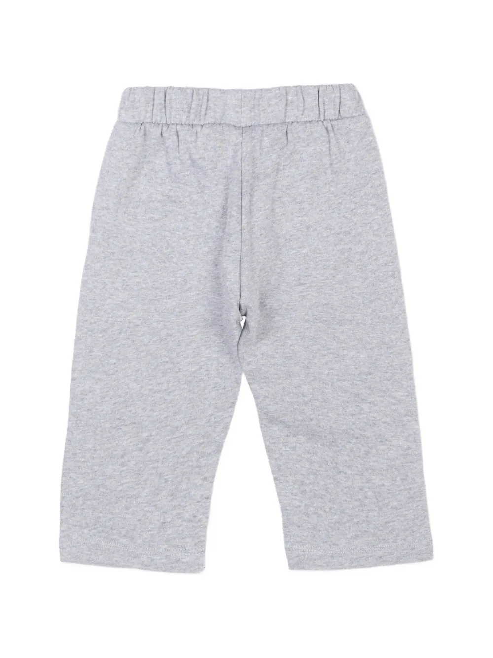 Moschino Kids Trainingsbroek met teddybeer- en logoprint Grijs