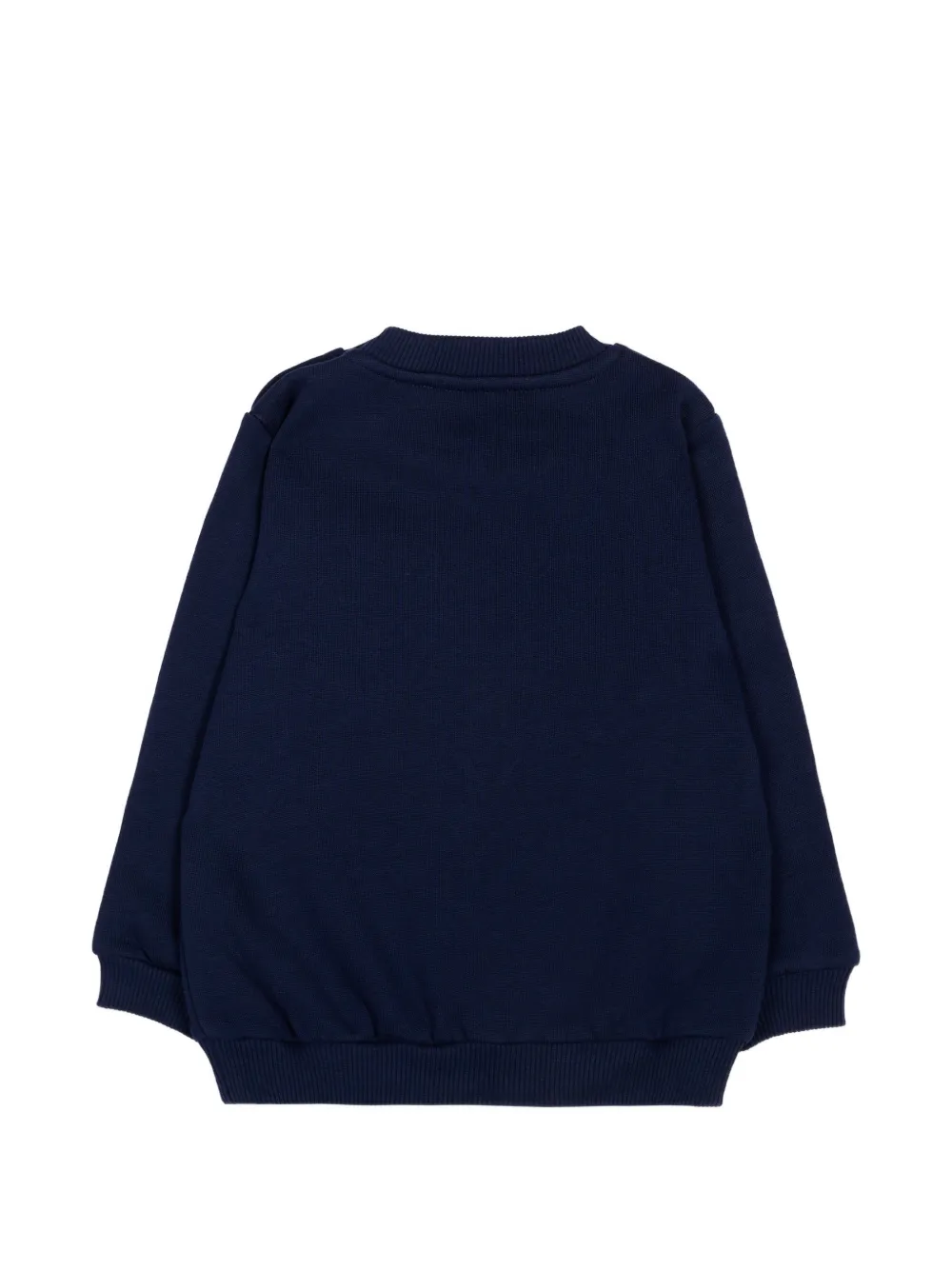 Moschino Kids teddy bear-print sweater Zwart