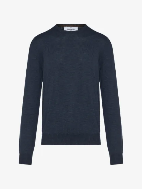 Gran Sasso crew-neck long-sleeve sweater