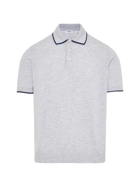 Gran Sasso contrast-trim short-sleeve polo shirt