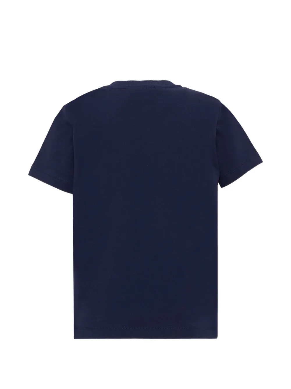 Moschino Kids T-shirt met logoprint Blauw