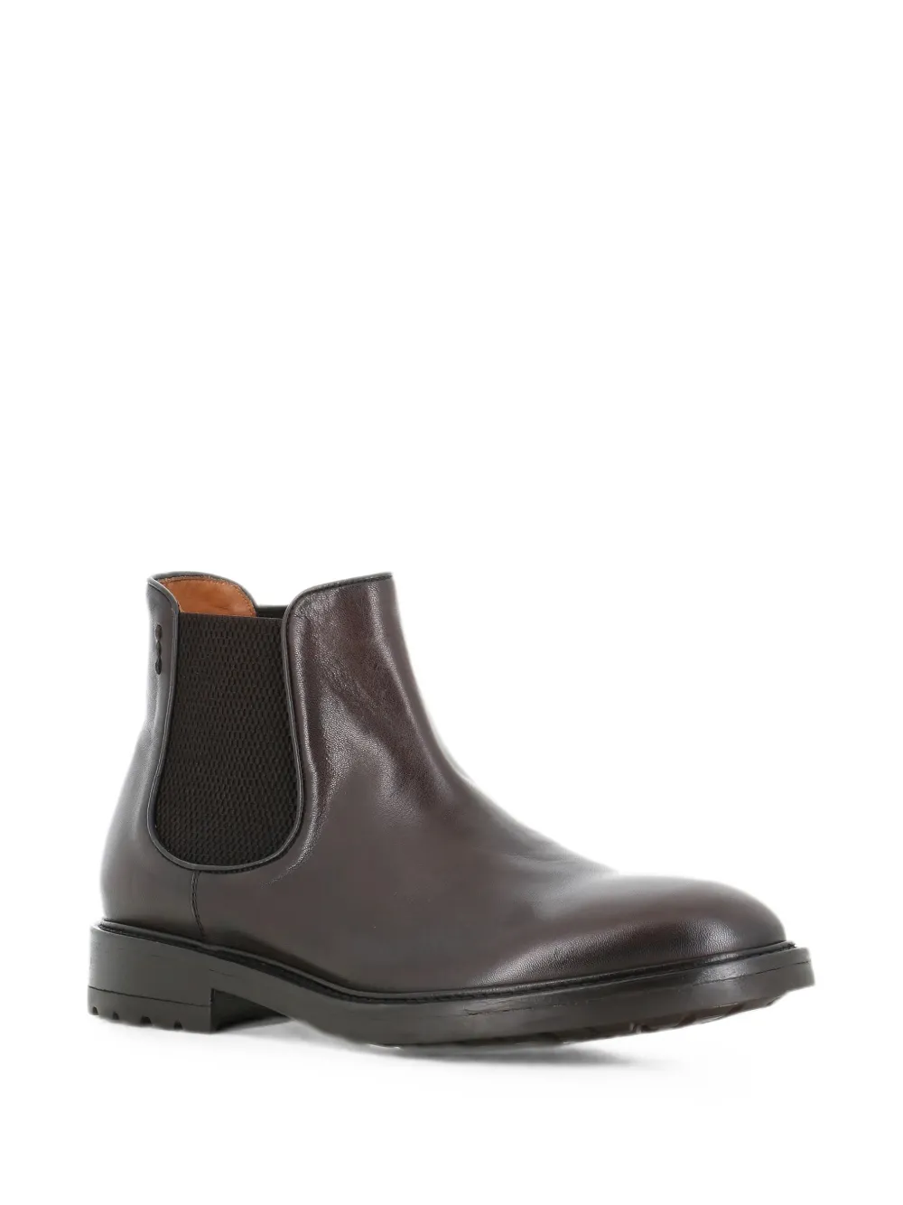 Alexander Hotto elasticated-panel leather boots Bruin