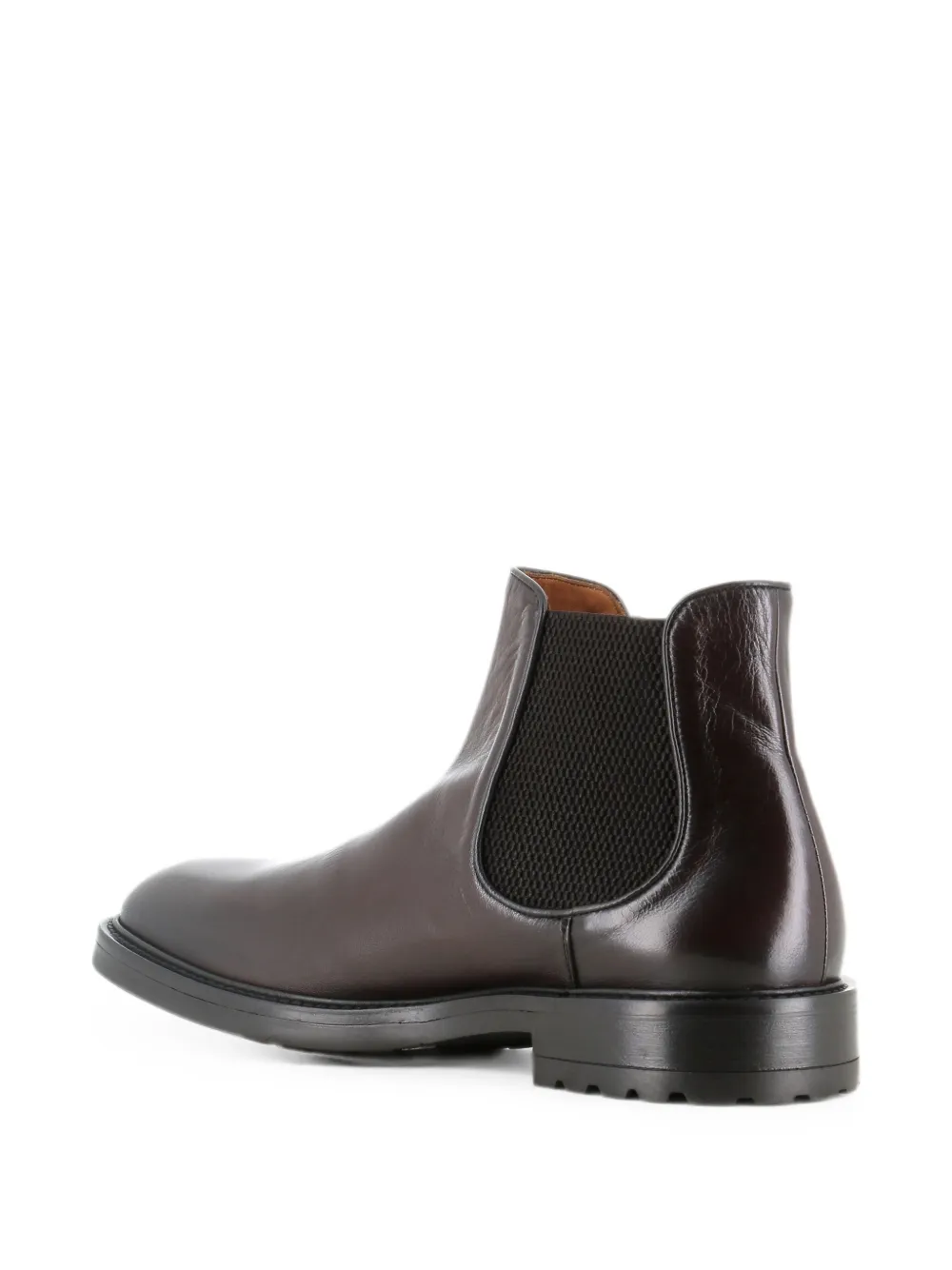Alexander Hotto elasticated-panel leather boots Bruin