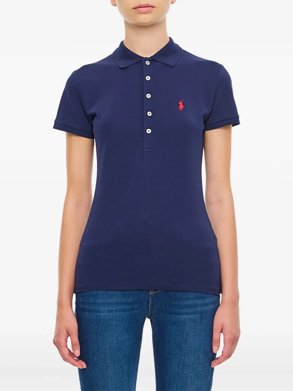 Polo Ralph Lauren Polo con logo ricamato - Blu