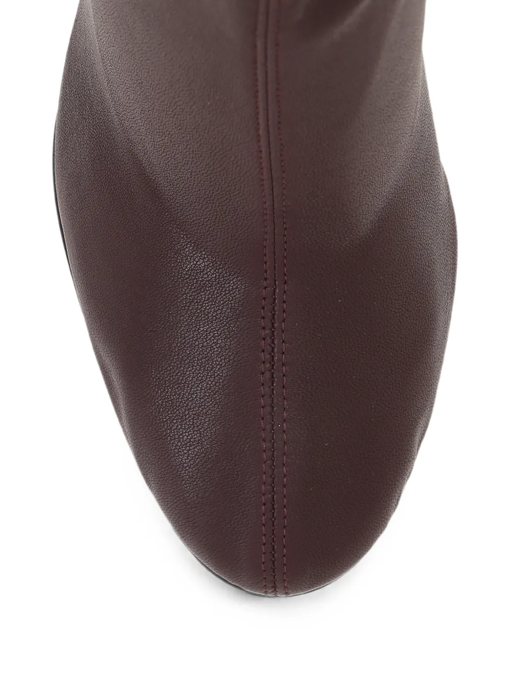 Alevì Daria almond-toe ankle boots Rood