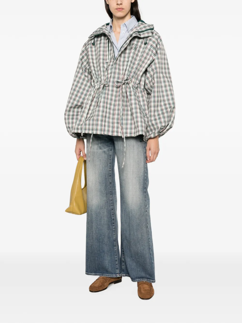 DONDUP Amber jeans met wijde pijpen Blauw