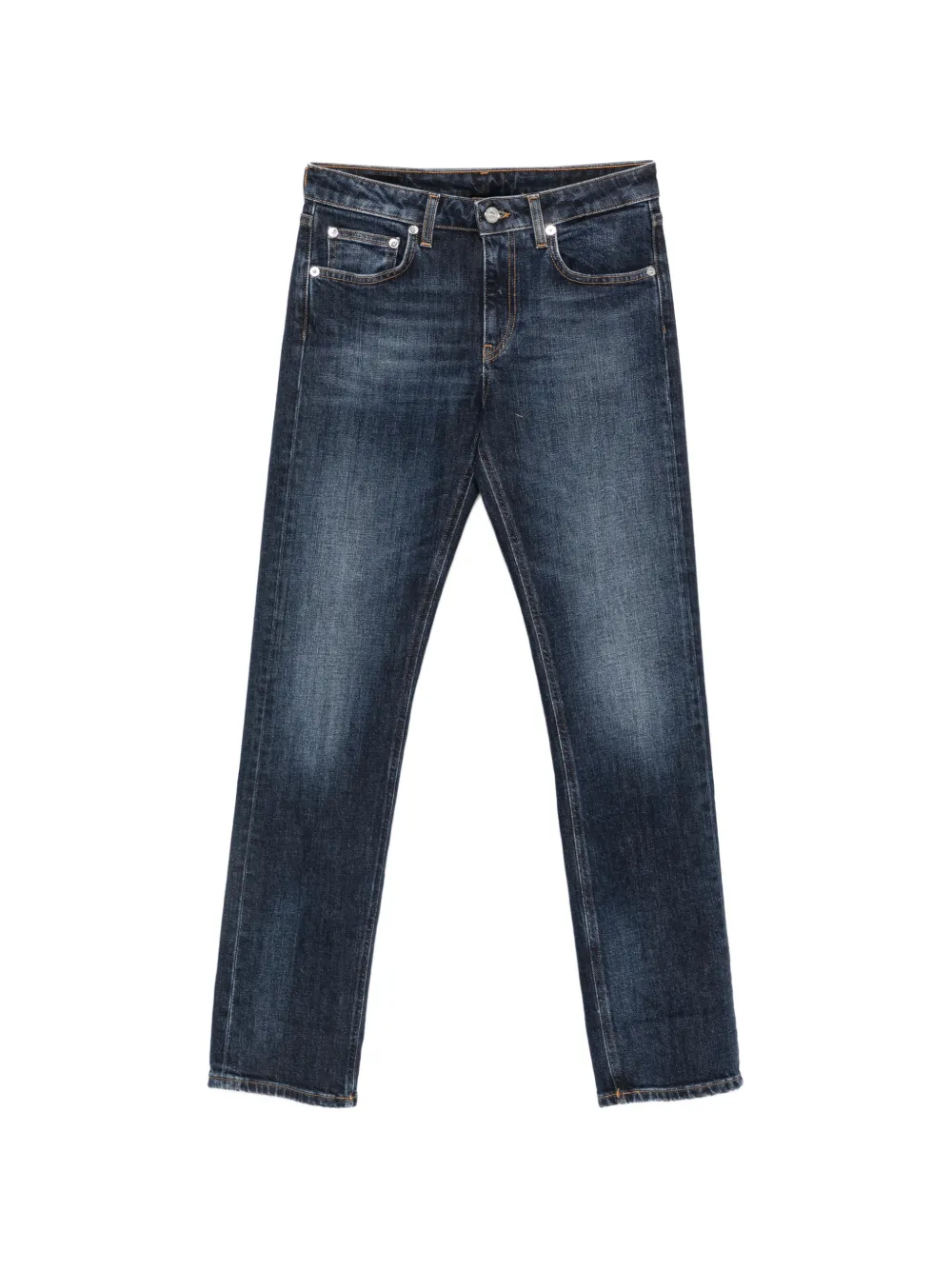 DONDUP Ausgeblichene Coco Straight-Leg-Jeans - Blau