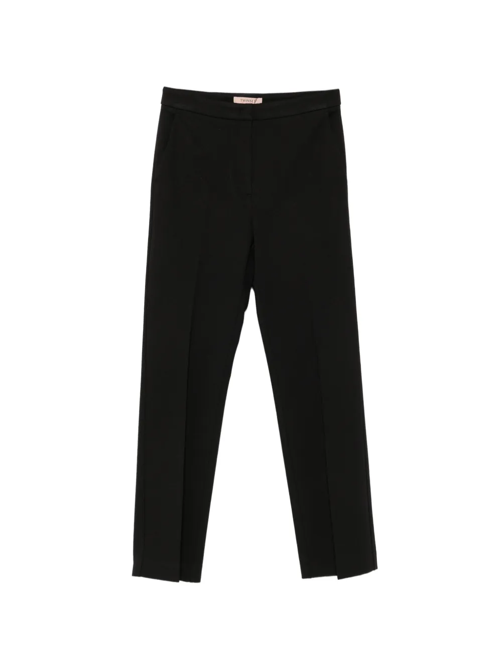 TWINSET concealed-fastening straight-leg trousers - Schwarz