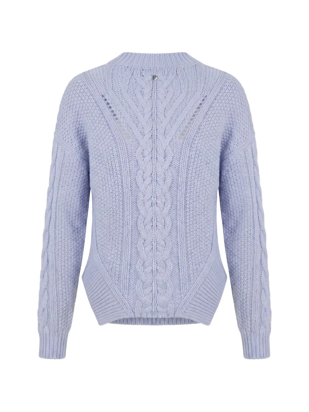 DONDUP Kabelgebreide trui Blauw