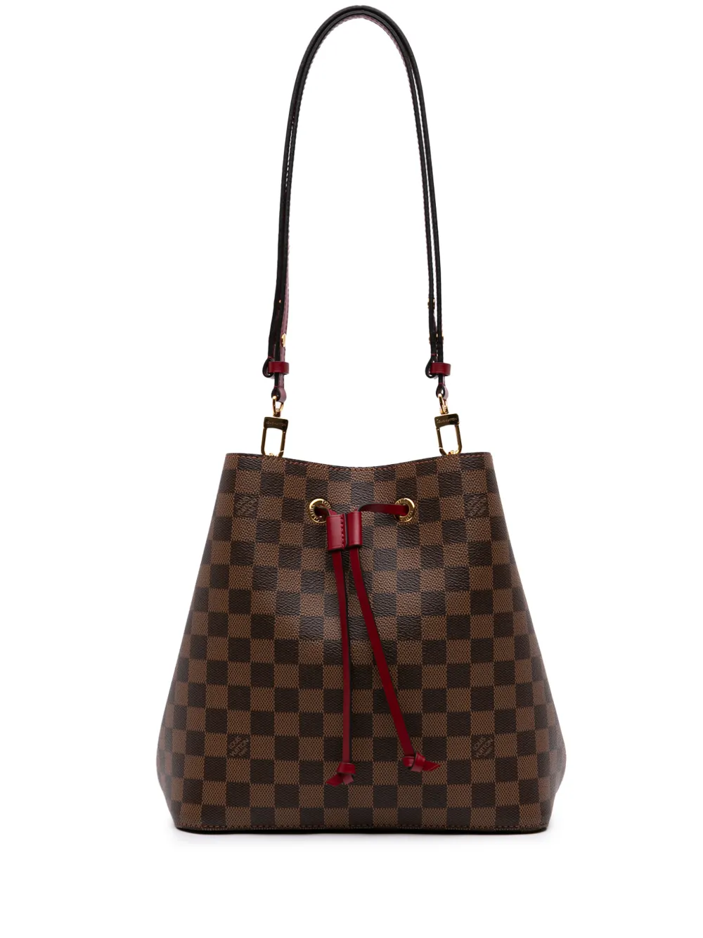 Louis Vuitton Pre-Owned Borsa a secchiello NéoNoé MM in tela Damier Ebène 2020 - Marrone
