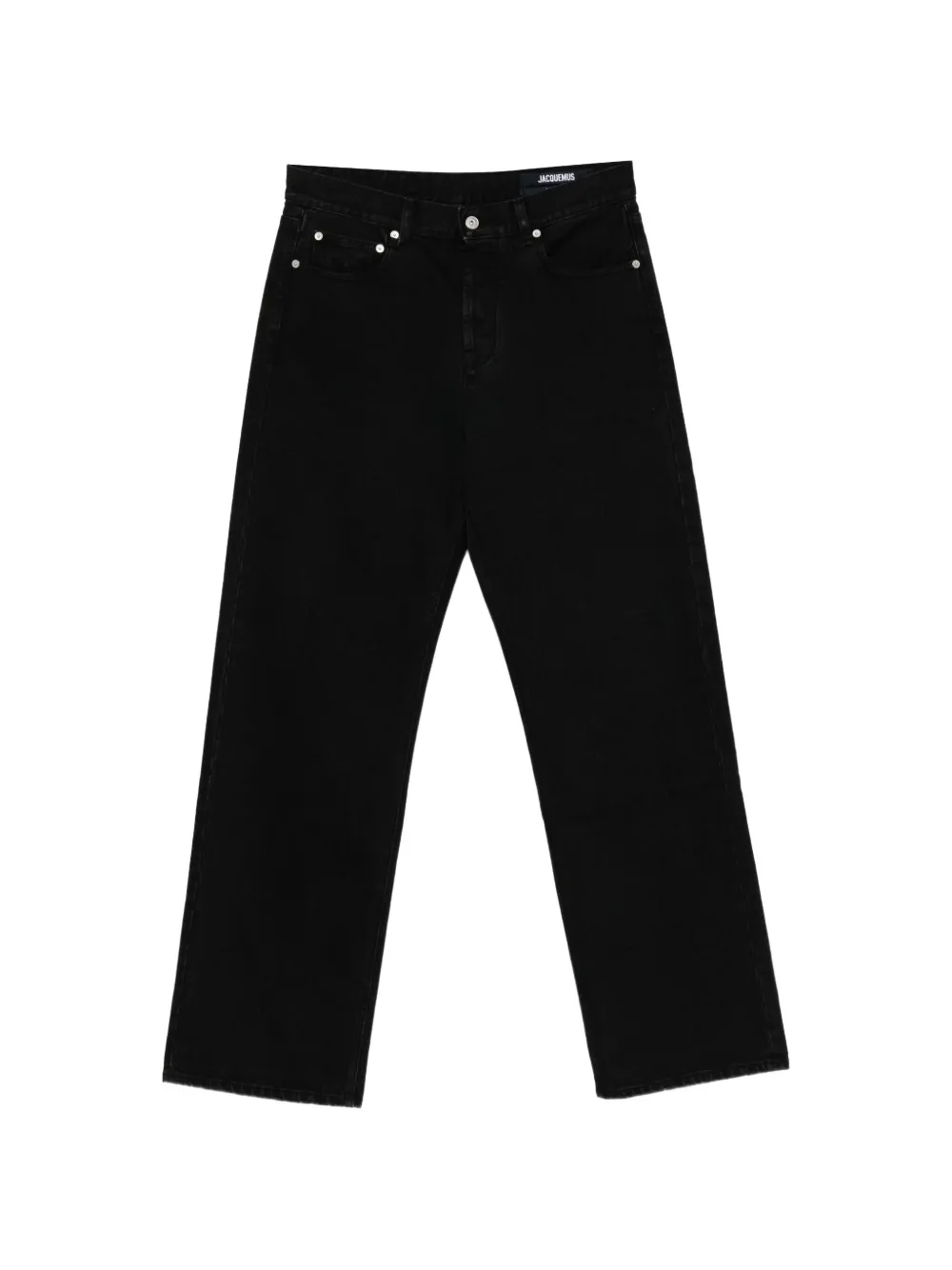 Jacquemus De-Nimes straight-cut jeans - Nero