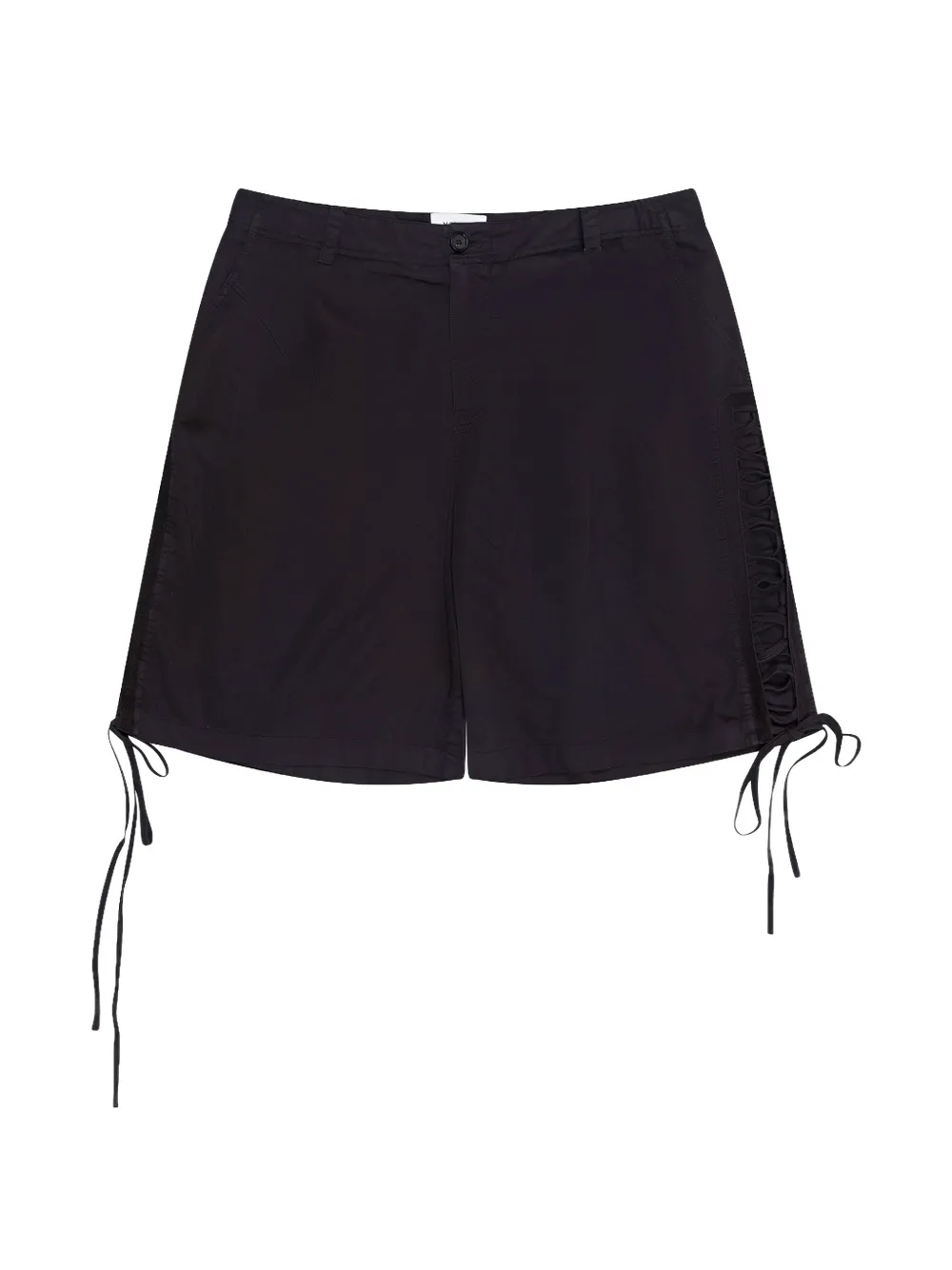 Alexander McQueen Utility-Shorts mit Schnürung - Schwarz