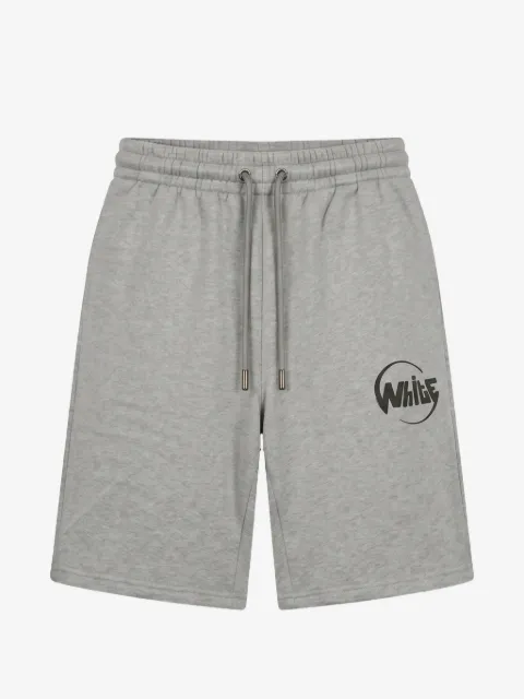 Off-White logo-print drawstring-waist shorts