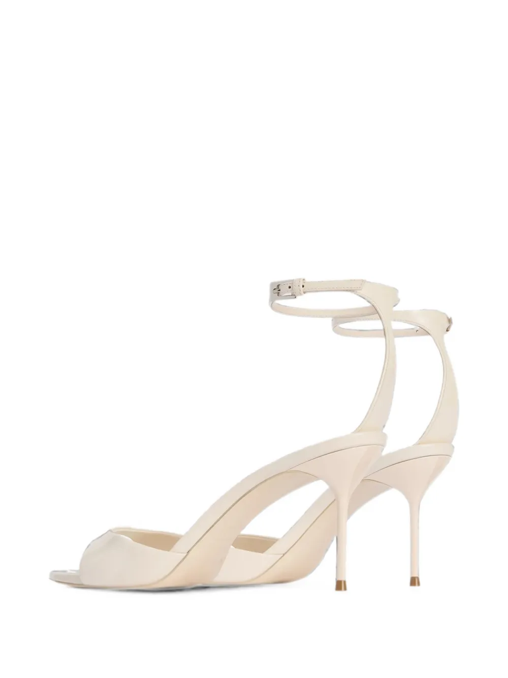 Paris Texas Lidia patent-leather sandals Beige