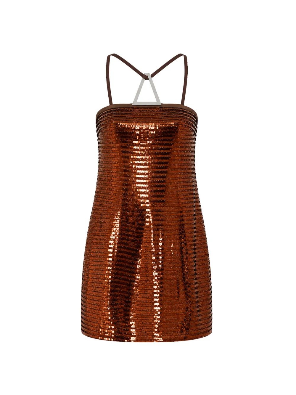 16Arlington Nolo sequin-embellished mini dress - Braun