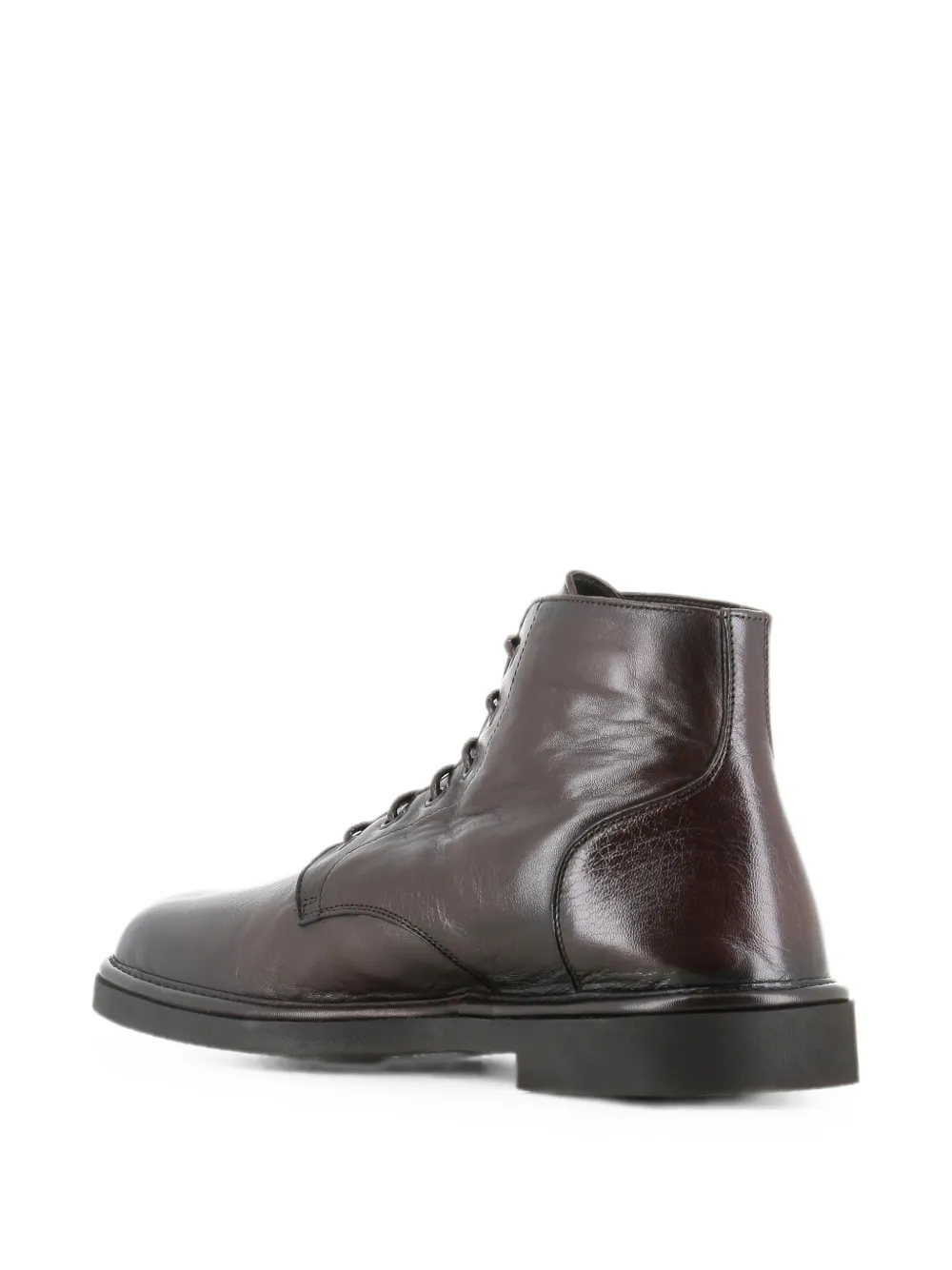 Alexander Hotto lace-up leather ankle boots Bruin