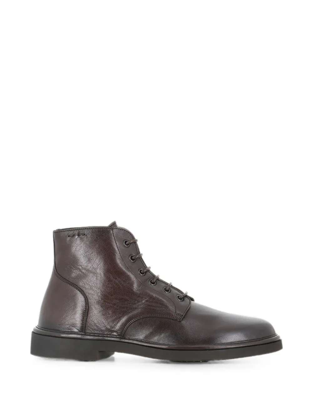 Alexander Hotto lace-up leather ankle boots Bruin