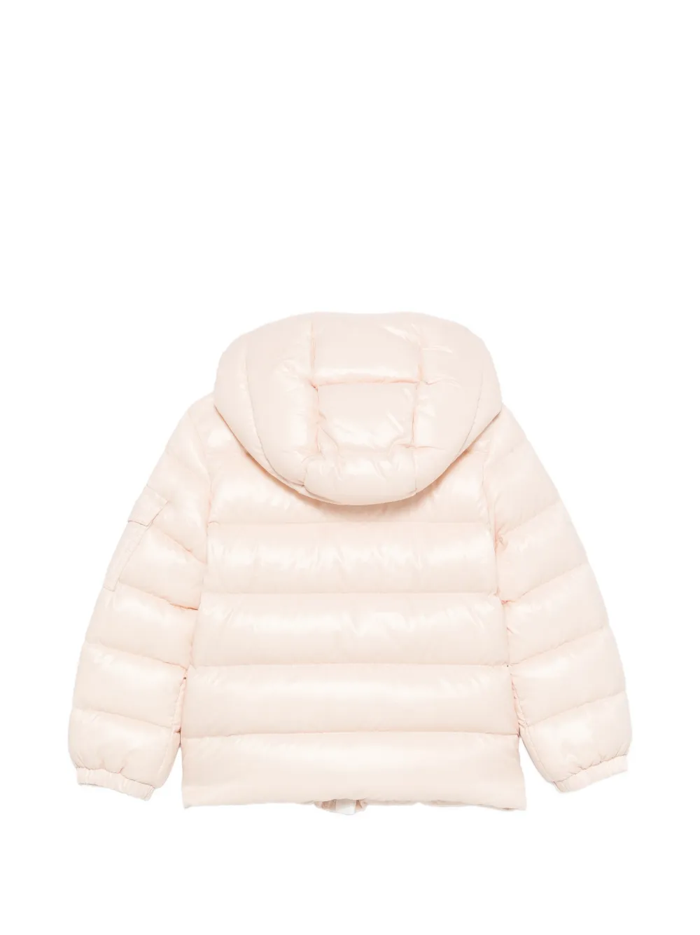 Moncler Enfant Bady jack met capuchon Roze
