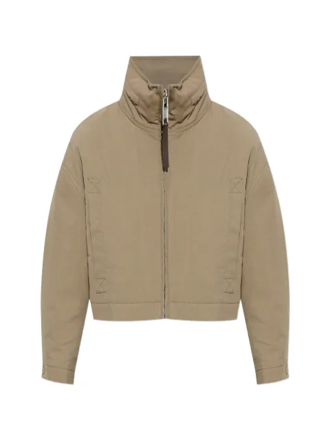 Moschino high-neck cropped jacket