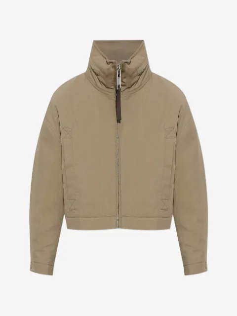 Moschino high-neck cropped jacket