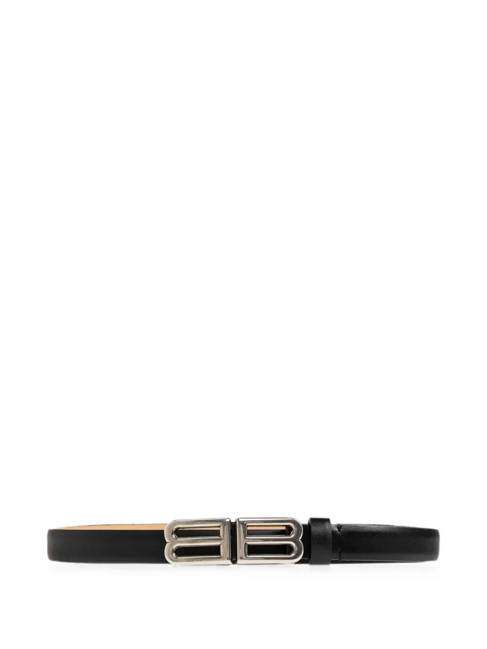 Balenciaga Bolero BB leather belt - Nero