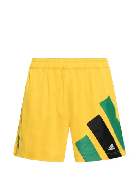 adidas x Disney x Brain Dead patterned-jacquard track shorts
