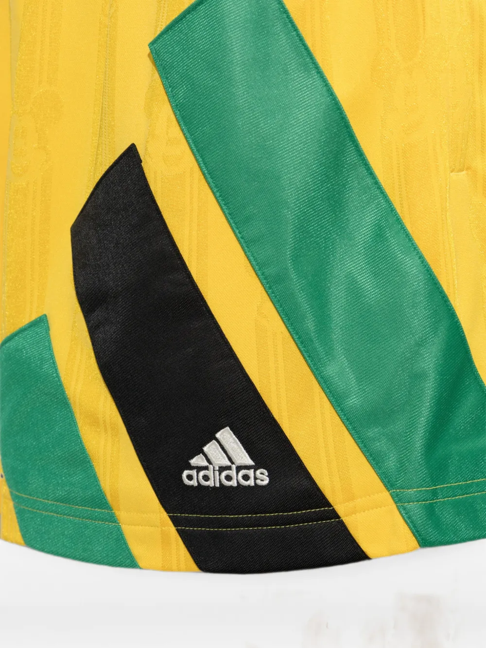 adidas x Disney x Brain Dead patterned-jacquard track shorts Geel