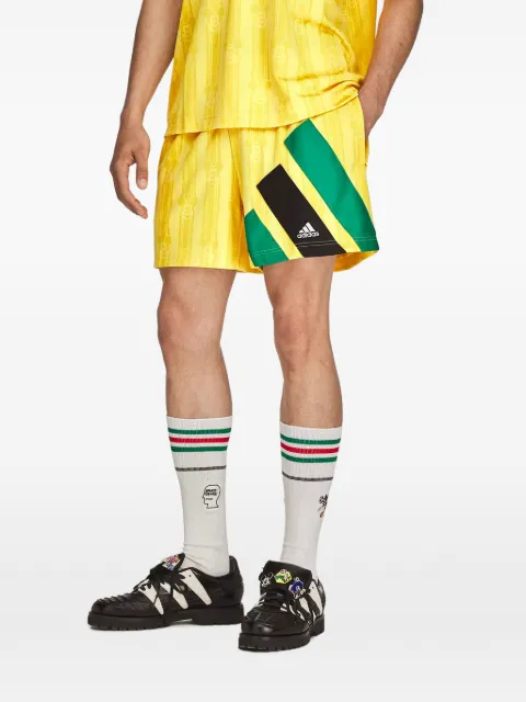 adidas x Disney x Brain Dead mönstrade träningsshorts i jacquard