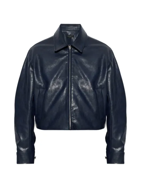 rag & bone zip-up collared jacket