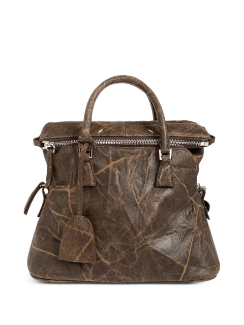 Maison Margiela  Mini 5AC leather tote bag