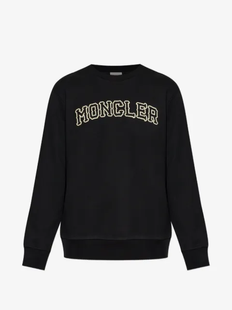 Moncler embroidered logo sweatshirt