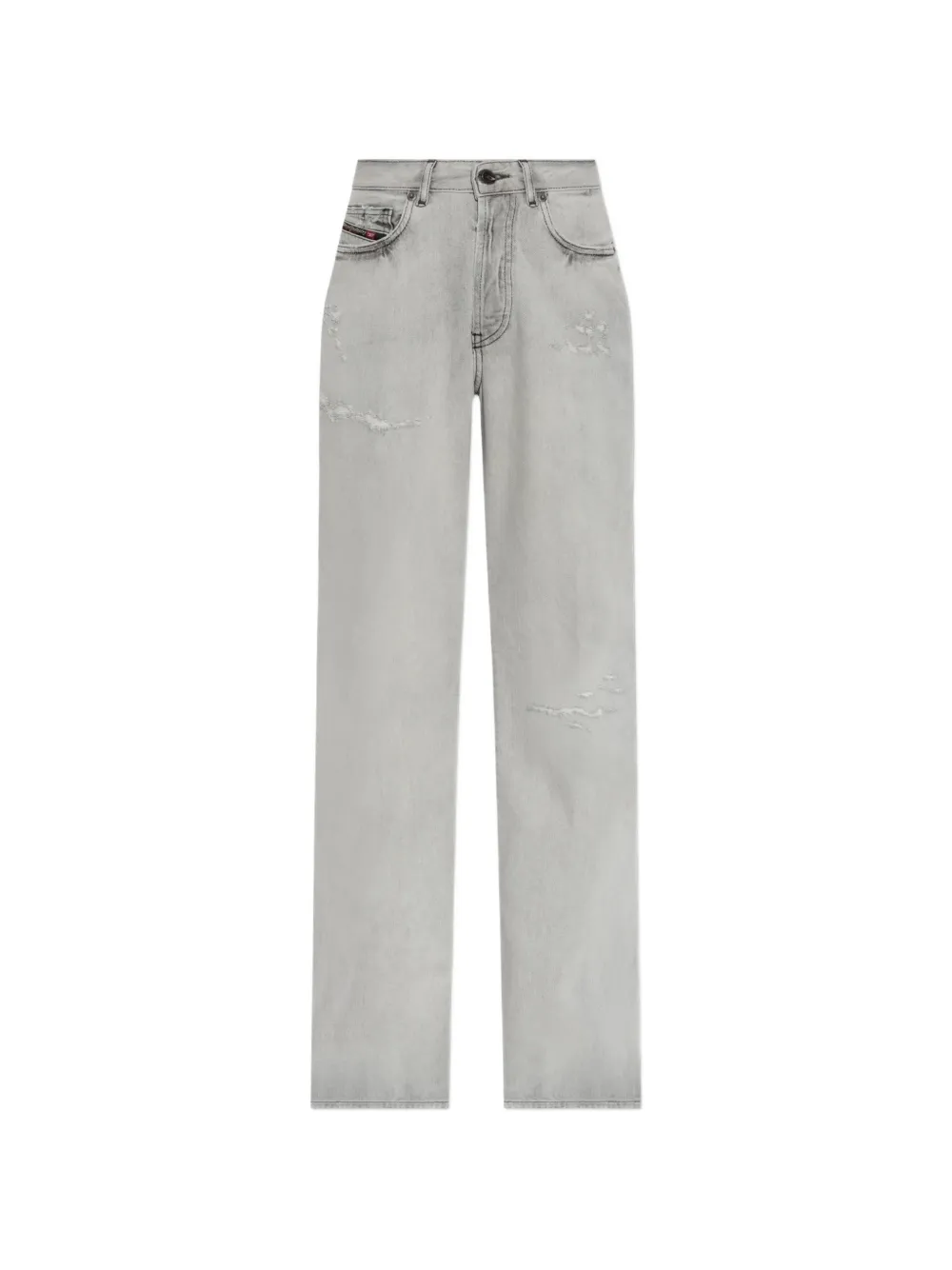 Diesel 1971 D-Sent distressed jeans - Grigio