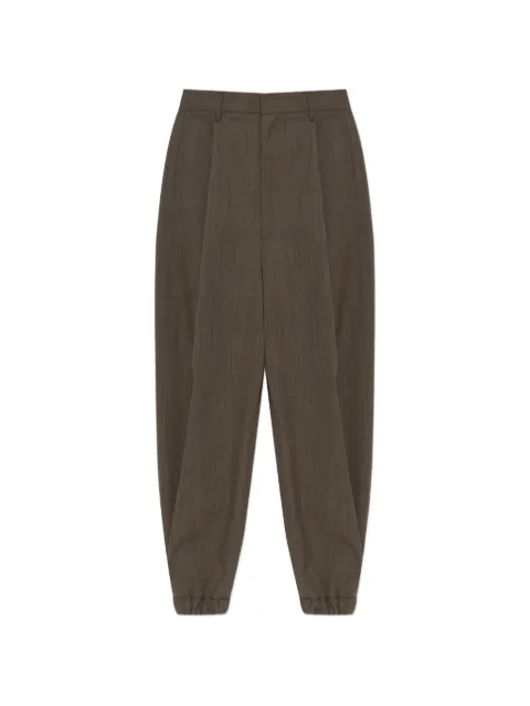 Moschino pleated wool trousers