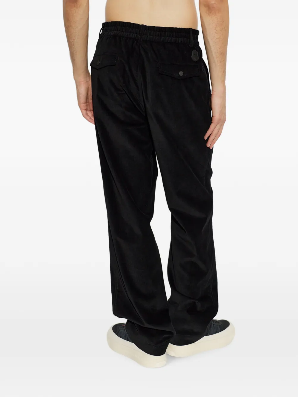 Moncler Ribfluwelen broek Zwart