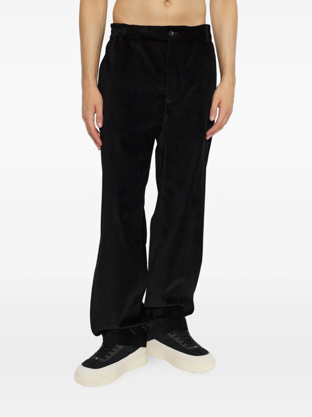 Moncler Ribfluwelen broek Zwart