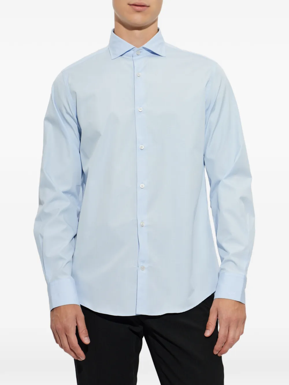 Paul & Shark Soffio katoenen-shirt met lange mouwen Blauw